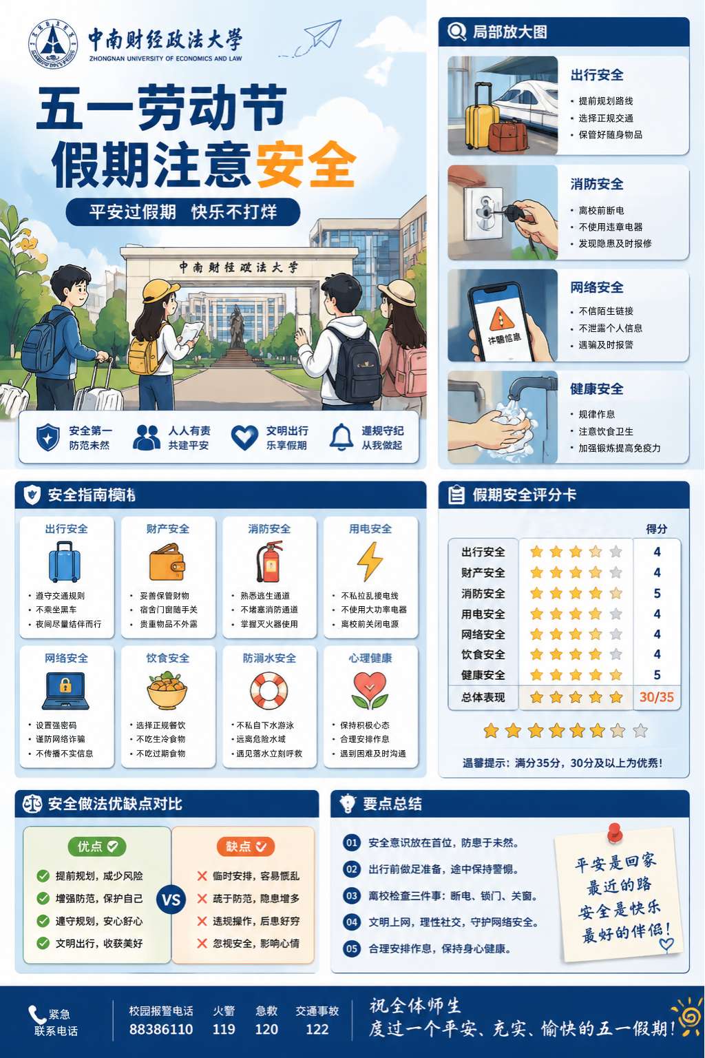 交通规则海报